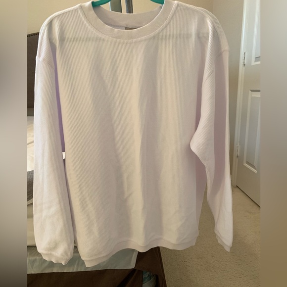 Cozy White Women's Sweatshirt - Picture 2 of 6